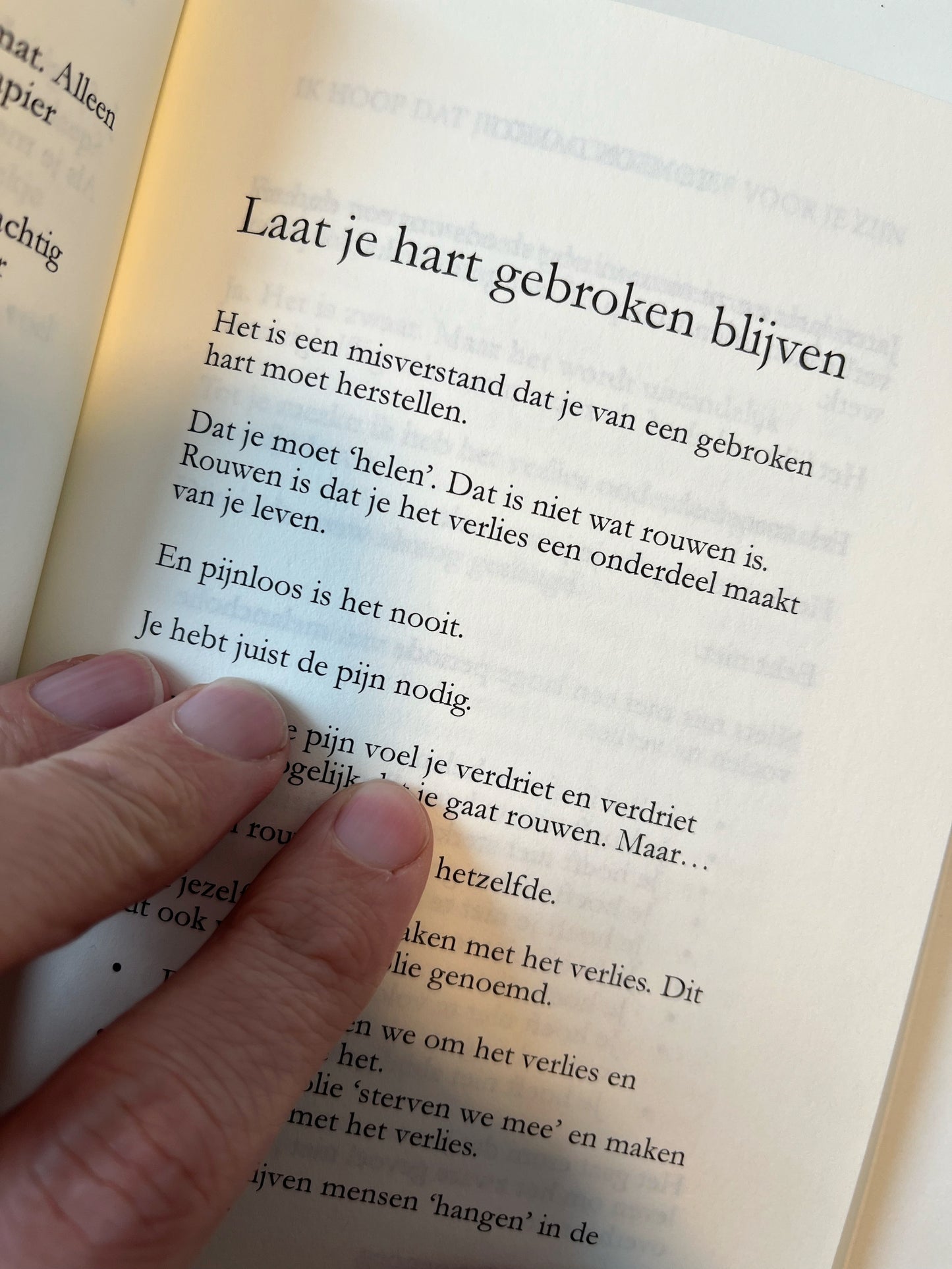 Boek - Ik hoop dat je gedachten lief voor je zijn