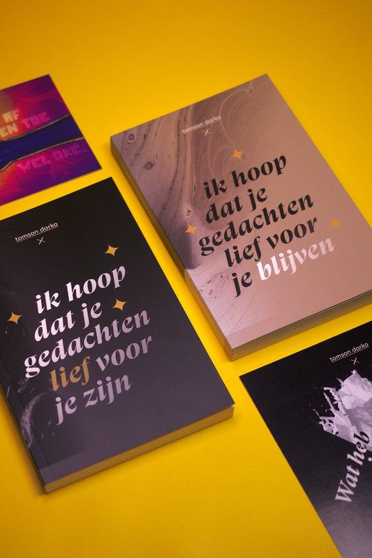 Ik hoop dat je gedachten lief voor je zijn + blijven bundel