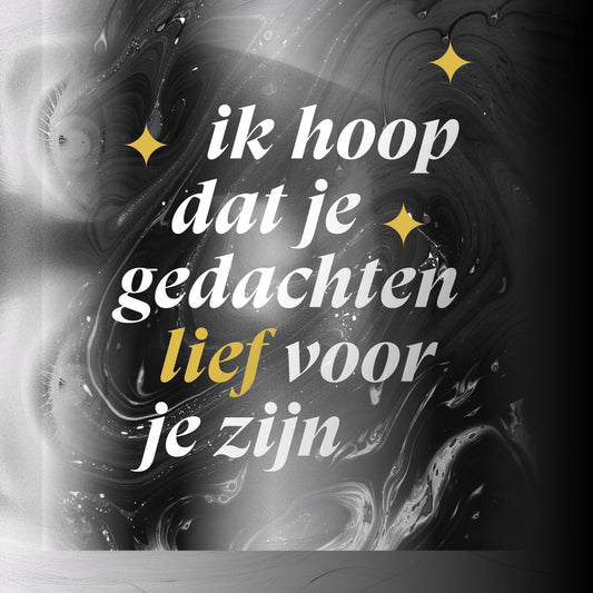 Ik hoop dat je gedachten bundel