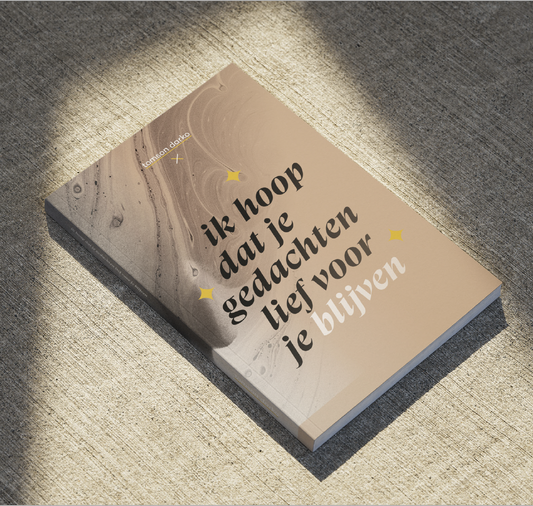 Boek - Ik hoop dat je gedachten lief voor je blijven PRE-ORDER