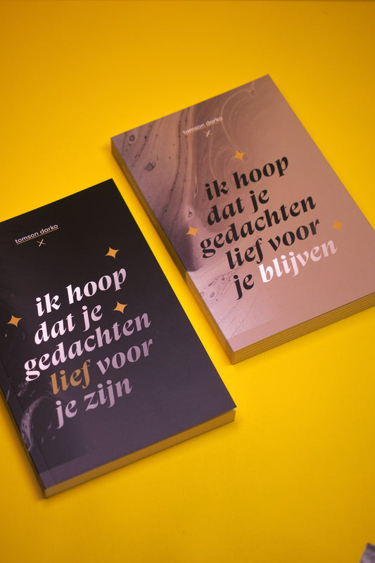 Ik hoop dat je gedachten lief voor je zijn + blijven bundel