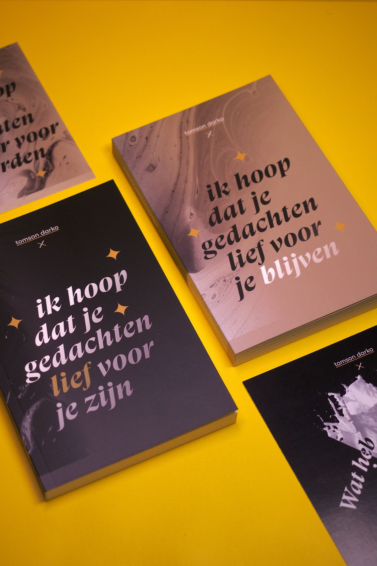 Ik hoop dat je gedachten lief voor je zijn + blijven + tas bundel